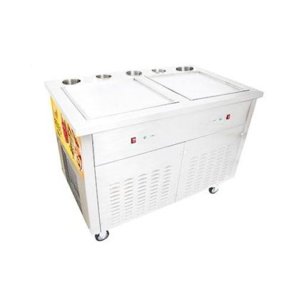 Máquina de helado frito de 2 planchas cuadradas - Imagen 3