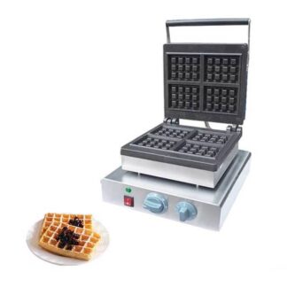 Wafflera cuadrada 4 piezas