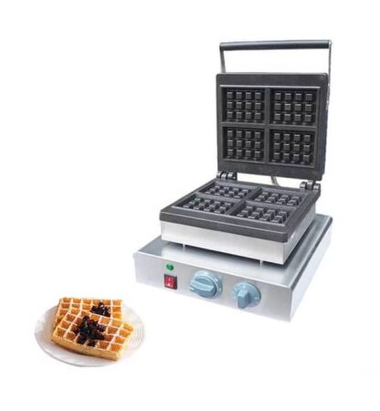 Wafflera cuadrada 4 piezas