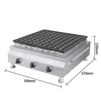 Maquina de mini pancakes GFY-2246.R - Imagen 3