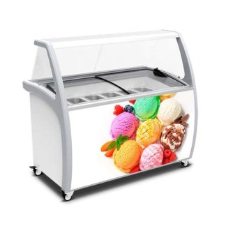 Exhibidora de Helado  9 bandejas