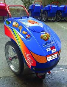 Triciclo Heladero Push Card Aerodinamico