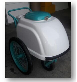 Triciclo Heladero Push Card Circular